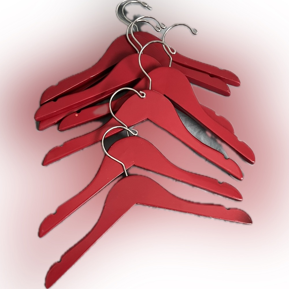 Multi-Colour Kids Wooden Hangers - 28 in Total!